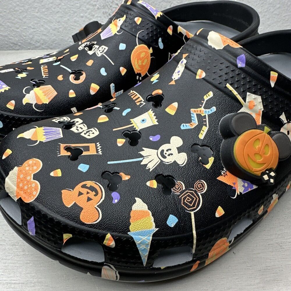 Disney Halloween 2020 Black Halloween Crocs View 5